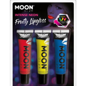 Moon Glow Intense Neon UV Fruity Lipgloss,