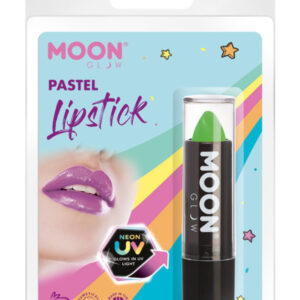 Moon Glow Pastel Neon UV Lipstick, Pastel Green
