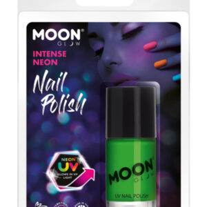 Moon Glow Intense Neon UV Nail Polish, Intense Gre