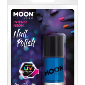 Moon Glow Intense Neon UV Nail Polish, Intense Blu