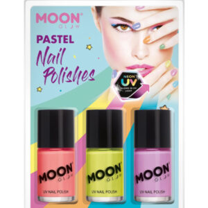 Moon Glow Pastel Neon UV Nail Polish,