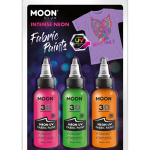 Moon Glow - Neon UV Intense Fabric Paint,