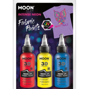 Moon Glow - Neon UV Intense Fabric Paint,