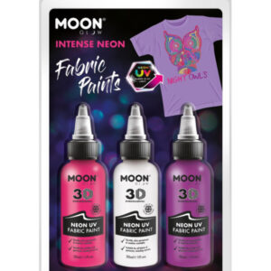 Moon Glow - Neon UV Intense Fabric Paint,