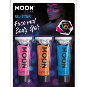 Moon Glow Neon UV Fine Glitter Gel,