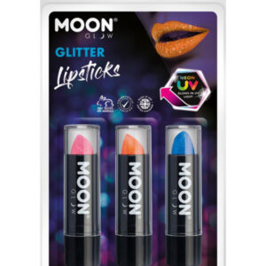Moon Glow - Neon UV Glitter Lipstick,