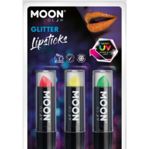Moon Glow - Neon UV Glitter Lipstick,