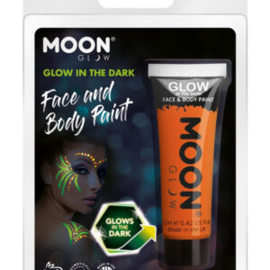 Moon Glow - Glow in the Dark Face Paint, Orange