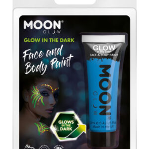 Moon Glow - Glow in the Dark Face Paint, Blue