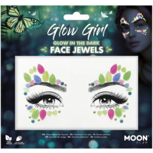 Moon Glow Face Jewels, Glow Girl
