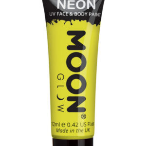 Moon Glow Intense Neon UV Face Paint, Intense Yell