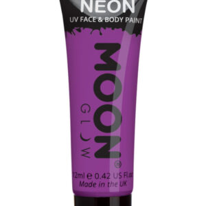Moon Glow Intense Neon UV Face Paint, Intense Purp