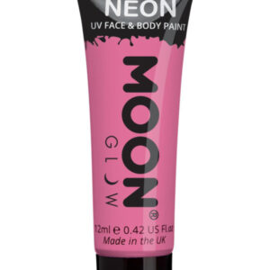 Moon Glow Pastel Neon UV Face Paint, Pastel Pink