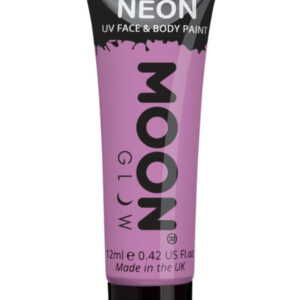 Moon Glow Pastel Neon UV Face Paint, Pastel Lilac