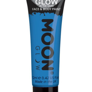 Moon Glow - Glow in the Dark Face Paint, Blue