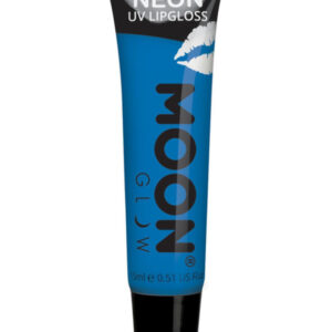 Moon Glow Intense Neon UV Fruity Lipgloss, Blue