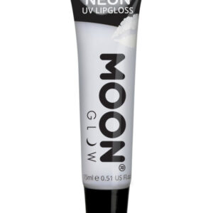 Moon Glow Intense Neon UV Fruity Lipgloss, White