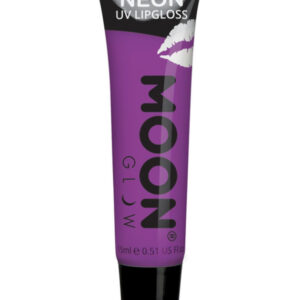 Moon Glow Intense Neon UV Fruity Lipgloss, Purple