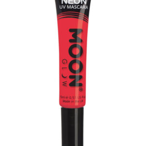 Moon Glow Intense Neon UV Mascara, Intense Red
