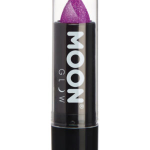Moon Glow - Neon UV Glitter Lipstick, Purple