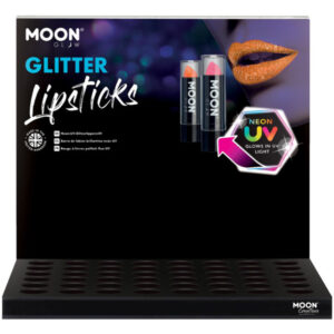 Moon Glow - Neon UV Glitter Lipstick,