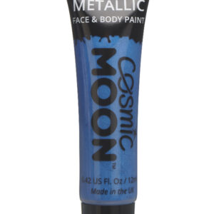 Cosmic Moon Metallic Face & Body Paint, Blue