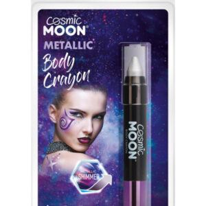 Cosmic Moon Metallic Body Crayons, Silver