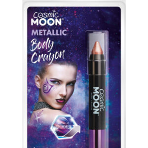 Cosmic Moon Metallic Body Crayons, Rose Gold