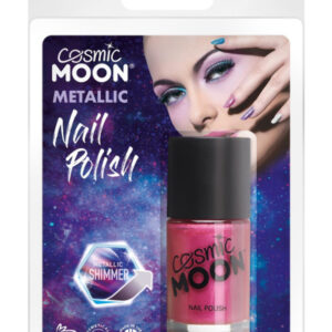 Cosmic Moon Metallic Nail Polish, Pink