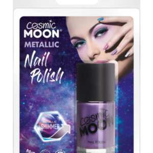 Cosmic Moon Metaillic Nail Polish, Purple