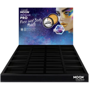 Cosmic Moon Metallic Pro Face Paint Cake Pots,