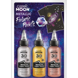Cosmic Moon Metallic Fabric Paint,