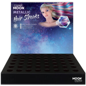 Cosmic Moon Metallic Hair Streaks,