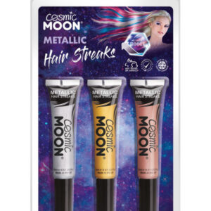 Cosmic Moon Metallic Hair Streaks,