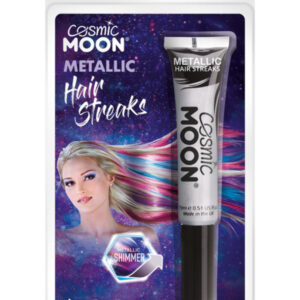 Cosmic Moon Metallic Hair Streaks, Silver