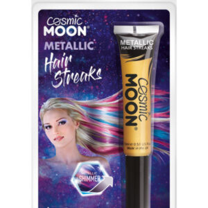 Cosmic Moon Metallic Hair Streaks, Gold