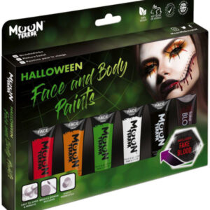 Moon Terror Halloween Face & Body Paint, Assorted