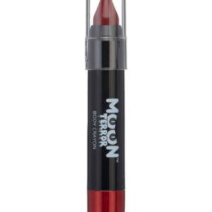 Moon Terror Halloween Body Crayons, Red