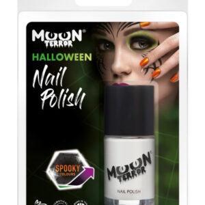 Moon Terror Halloween Nail Polish, White
