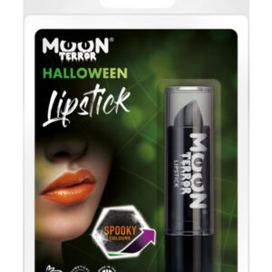 Moon Terror Halloween Lipstick, Black